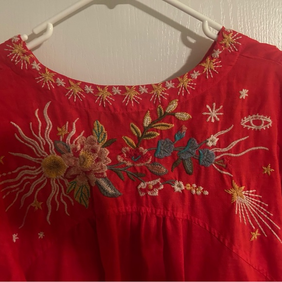 Johnny Was Lissa Weekend Boho Oversized Top - Picture 6 of 8